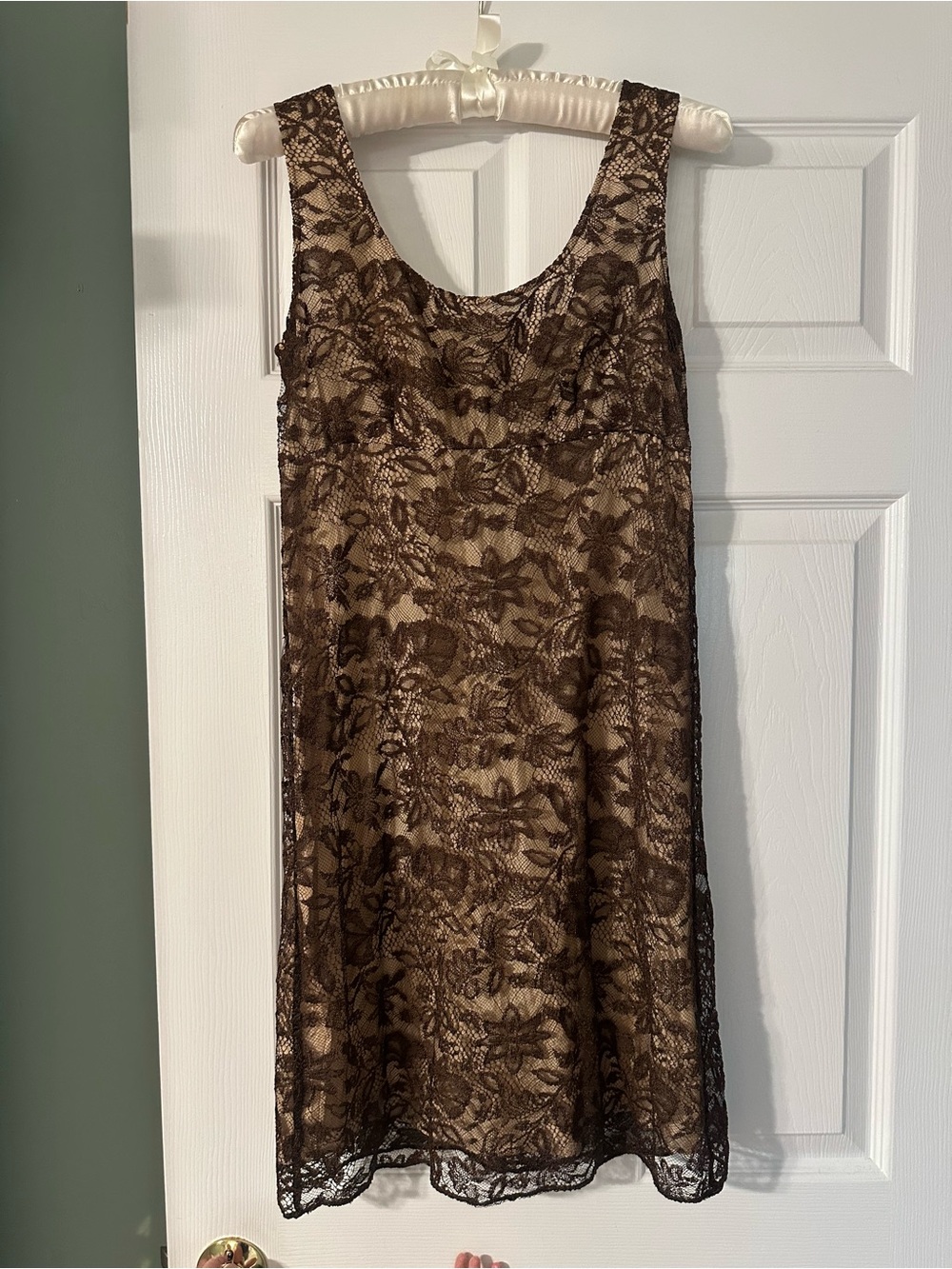 DKNY Silk and Lace Slip Dress Vintage